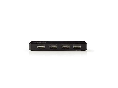 Attēls no UHUBU2430BK-USB Hub | 4-Port | USB 2.0 | Jauda-5 V / 0,5 A