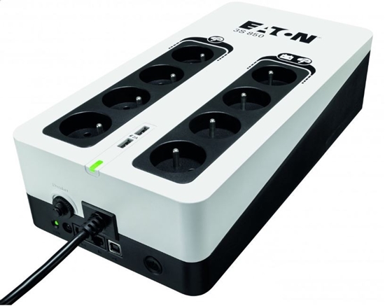 Picture of Eaton 3S850F uninterruptible power supply (UPS) Standby (Offline) 0.85 kVA 510 W 8 AC outlet(s)