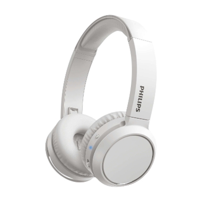 Изображение PHILIPS Wireless On-Ear Headphones TAH4205WT/00 Bluetooth®, Built-in microphone, 32mm drivers/closed-back, White