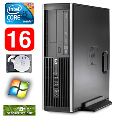 Picture of HP 8100 Elite SFF i5-650 16GB 2TB GT1030 2GB DVD WIN7Pro