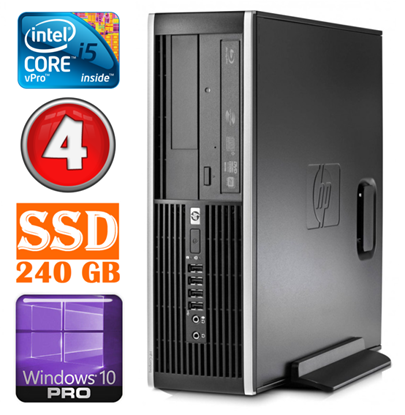 Picture of HP 8100 Elite SFF i5-650 4GB 240SSD DVD WIN10Pro