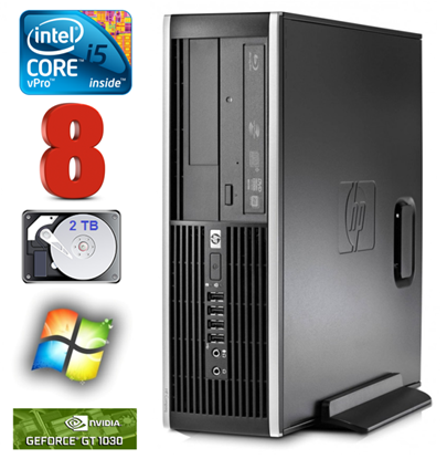 Изображение HP 8100 Elite SFF i5-650 8GB 2TB GT1030 2GB DVD WIN7Pro