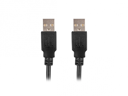 Изображение Kabel USB-A M/M 2.0 1.8m Czarny 