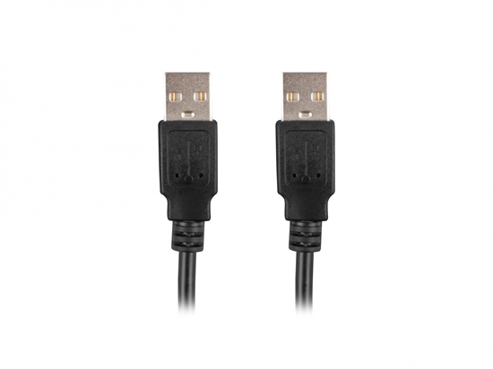 Picture of Kabel USB-A M/M 2.0 1.8m Czarny 