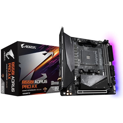 Picture of Gigabyte B550I AORUS PRO AX AMD B550 Socket AM4 mini ITX