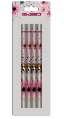 Picture of Paso 18-9044PS Dog 4pcs pencils
