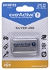 Picture of Rechargeable batteries everActive Ni-MH 6F22 9V 250 mAh Silver Line