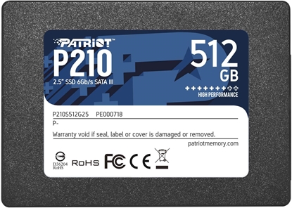 Изображение Patriot Memory P210 2.5" 512 GB Serial ATA III