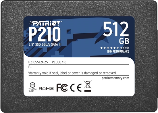 Picture of Patriot Memory P210 2.5" 512 GB Serial ATA III