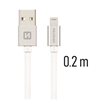 Изображение Swissten Textile Fast Charge 3A Lightning Data and Charging Cable 20 cm