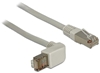 Picture of Delock Cable RJ45 Cat.6 SSTP angled  straight 0.5 m