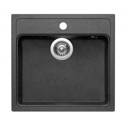 Picture of The sink PYRAMIS CAMEA 53x50 1B black