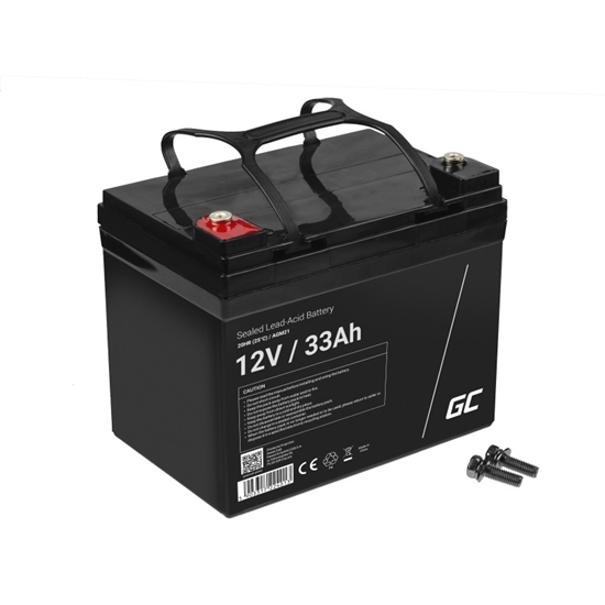 Picture of GREENCELL Battery AGM 12V 33 Ah