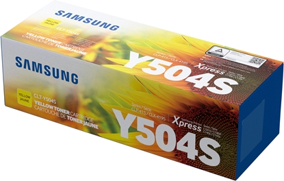 Picture of Samsung CLT-Y504S Yellow Original Toner Cartridge