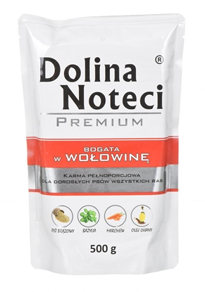 Изображение DOLINA NOTECI Premium Rich in beef - Wet dog food - 500 g