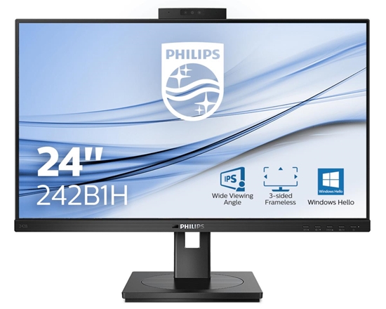 Изображение Philips B Line 242B1H/00 LED display 60.5 cm (23.8") 1920 x 1080 pixels Full HD Black