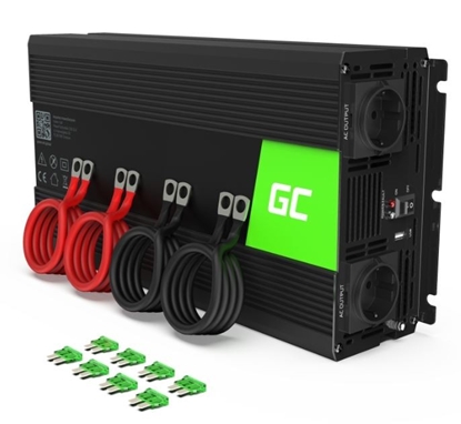Picture of GREENCELL Car Power Inverter 24V to 230