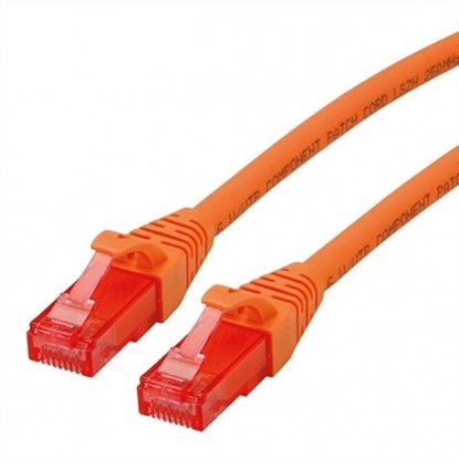 Attēls no ROLINE UTP Cable Cat.6 Component Level, LSOH, orange, 2.0 m