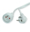 Picture of VALUE Extension Cable with 3P. Connectors, UTE Version, AC 230V, white, 10.0 m