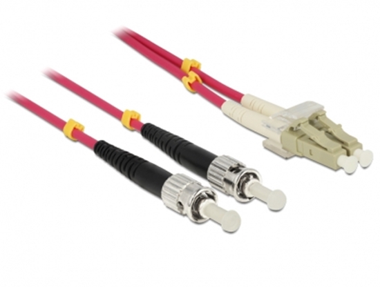 Picture of Delock Cable Optical Fiber LC / ST Multimode OM4 10 m