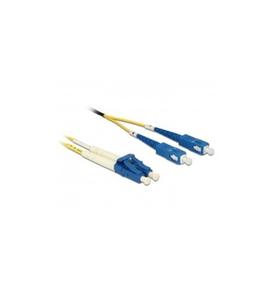 Изображение Delock Cable Optical Fibre 9/125µm LC - SC Singlemode OS2 2m