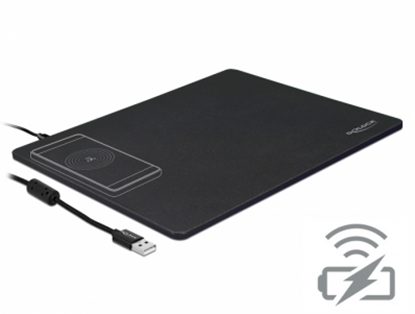 Attēls no Delock USB Mouse Pad with Wireless Charging function