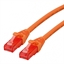 Изображение ROLINE UTP Cable Cat.6 Component Level, LSOH, orange, 0.3 m