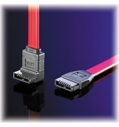 Picture of VALUE Internal SATA 3.0 Gbit/s Cable, angled 0.5 m
