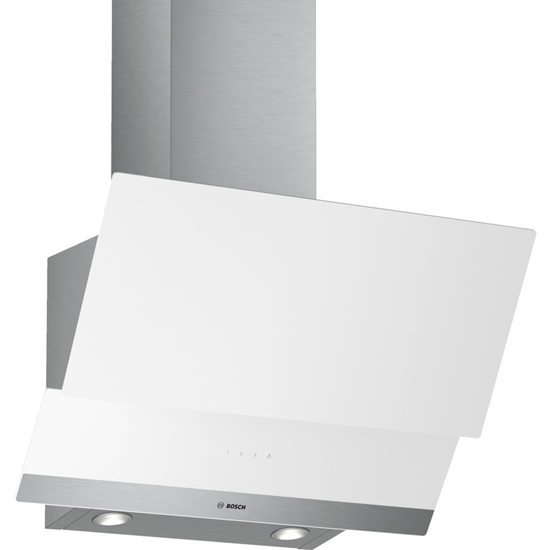 Picture of Bosch Serie 4 DWK065G20 cooker hood 530 m³/h Wall-mounted Stainless steel