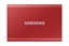Изображение Ārējais SSD disks Samsung T7 1TB Red
