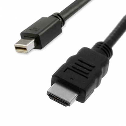 Изображение VALUE Mini DisplayPort Cable, Mini DP-HDTV, M/M, black, 1.0 m