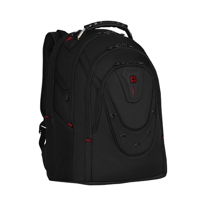 Picture of Wenger Ibex Ballistic Deluxe Notebook Backpack 16  black