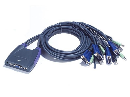 Picture of Aten 4-Port USB VGA KVM Switch with Audio