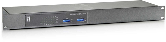 Изображение LevelOne FEP-1601W150 16-Port-Fast Ethernet-PoE-Switch