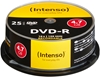 Изображение 1x25 Intenso DVD-R 4,7GB 16x Speed, Cakebox