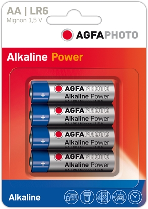 Изображение Agfa Photo AgfaPhoto Batterie Alkaline Power -AA  LR06 Mignon      4St.