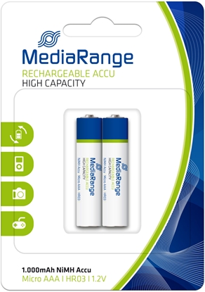 Picture of MediaRange Akumulator AAA / R03 1000mAh 2 szt.