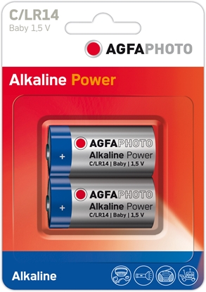 Attēls no Agfa Photo AgfaPhoto Batterie Alkaline Power -C   LR14 Baby        2St.