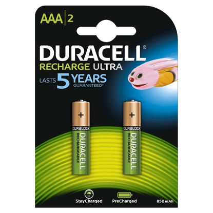 Attēls no Duracell HR03 AAA Batteries - 2 Pack