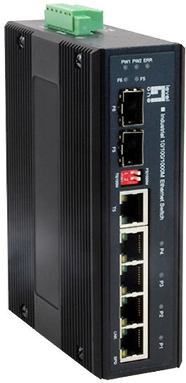Picture of LevelOne IES-0600 Industrial 6-Port Gigabit Switch