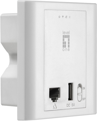 Picture of Level One LevelOne WL-AP WAP-6221  300Mbps PoE  In-Wandh