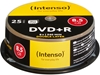 Изображение 1x25 Intenso DVD+R 8,5GB 8x Speed, Double Layer Cakebox