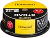 Picture of 1x25 Intenso DVD+R 4,7GB 16x Speed Cakebox printable