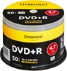 Изображение 1x50 Intenso DVD+R 4,7GB 16x Speed, Cakebox