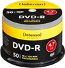 Picture of 1x50 Intenso DVD-R 4,7GB 16x Speed, Cakebox