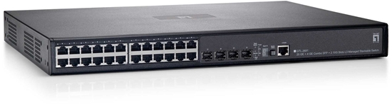 Picture of Level One LevelOne Switch 24x GE GTL-2691 2xGE 4xGSFP+19"