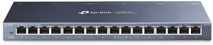 Picture of TP-LINK TL-SG116 network switch Unmanaged Gigabit Ethernet (10/100/1000) Black
