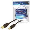 Изображение Kabel USB MediaRange USB-A - USB-B 1.8 m Czarny (MRCS101)