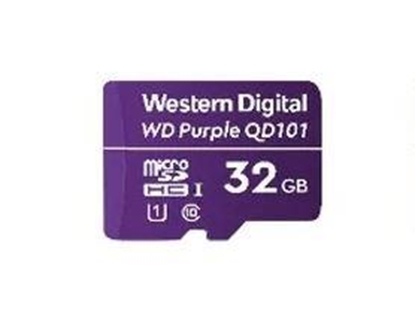Attēls no Western Digital WD Purple SC QD101 memory card 32 GB MicroSDHC Class 10