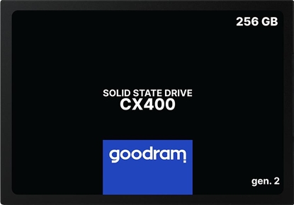 Attēls no Goodram CX400 gen.2 2.5" 256 GB Serial ATA III 3D TLC NAND